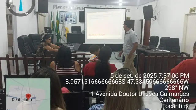 Prefeitura de Centenário realiza audiência pública com apresentação do Relatório Quadrimestral da Saúde